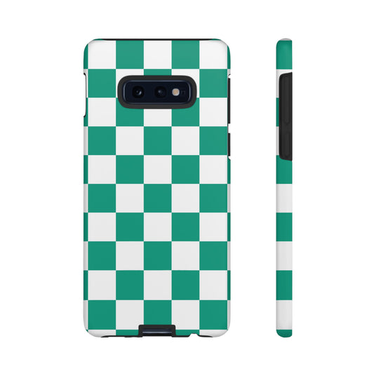 Checkerboard Phone Case | Samsung Galaxy S25, S25 Plus, S24, S24 Plus, S24 Ultra, S23 S22, S22 Plus S21 Ultra, S21 FE, S20+ Tough Cases