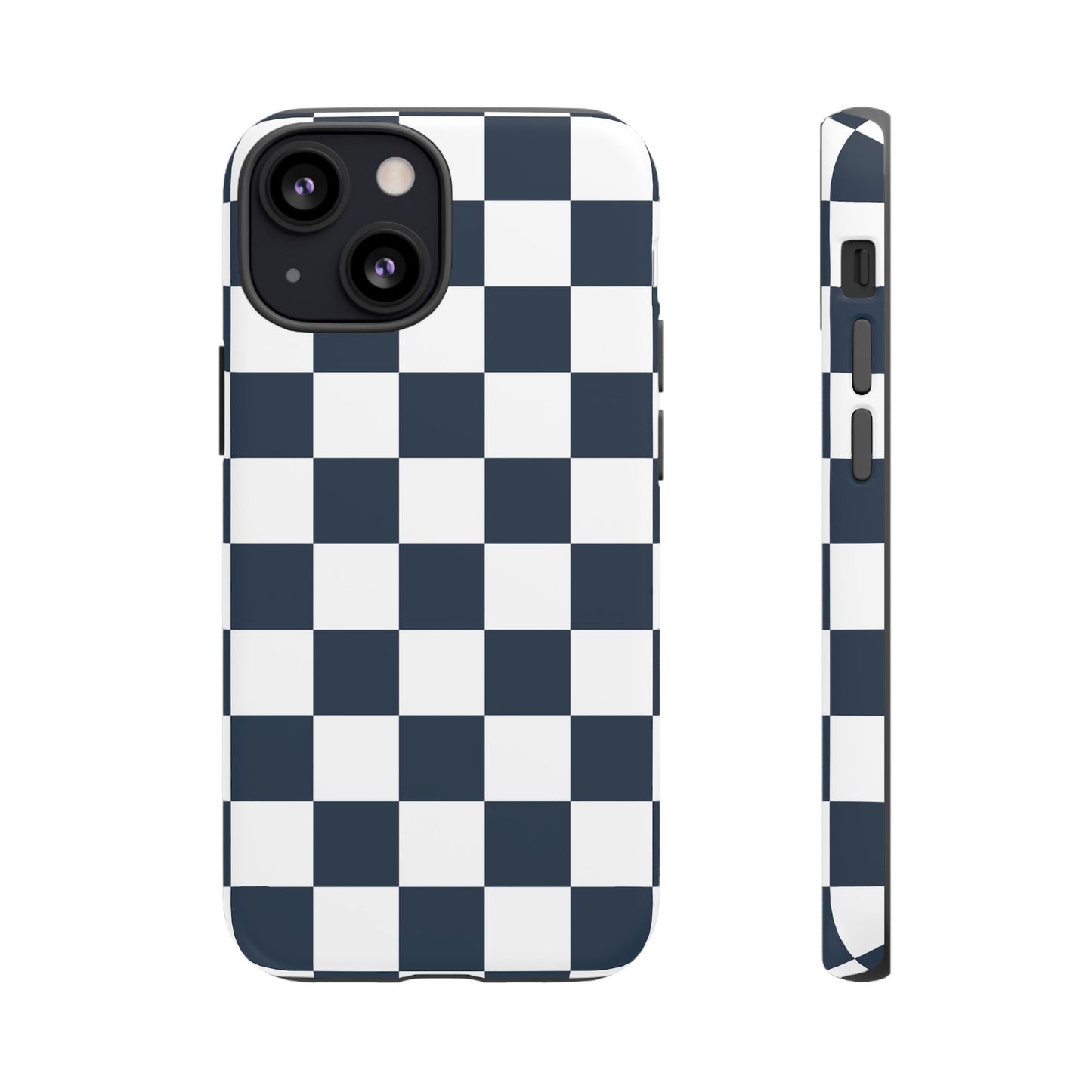 Checkered Pattern iPhone Case, iPhone Cover, Modern iPhone Accessory, Gift for Him, Trendy Mobile Protection