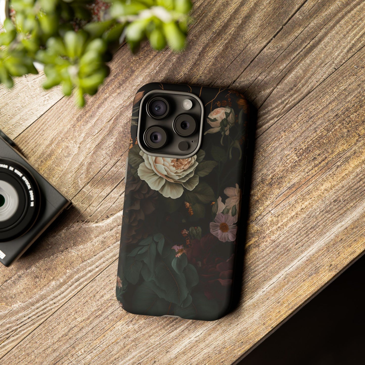 Floral Phone Case For iPhone And Samsung, Tough Cases, Flower Design, Stylish Protection, Gift for Her, Nature Lovers Accessory, Floral Gift