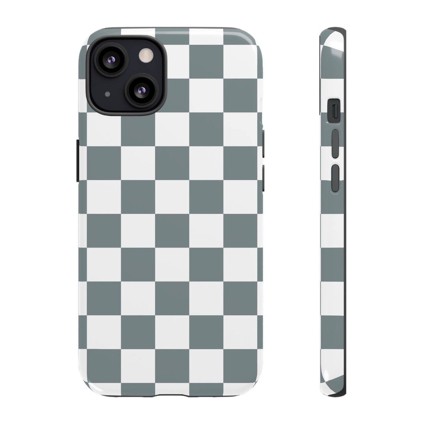 Stylish Checkerboard Phone Case, Durable Phone Cover, Unique Gift, iPhone 17 Pro, 17, 17 Air, 16, 15, 14, 13, 12, 11, X, XR, XS MAX