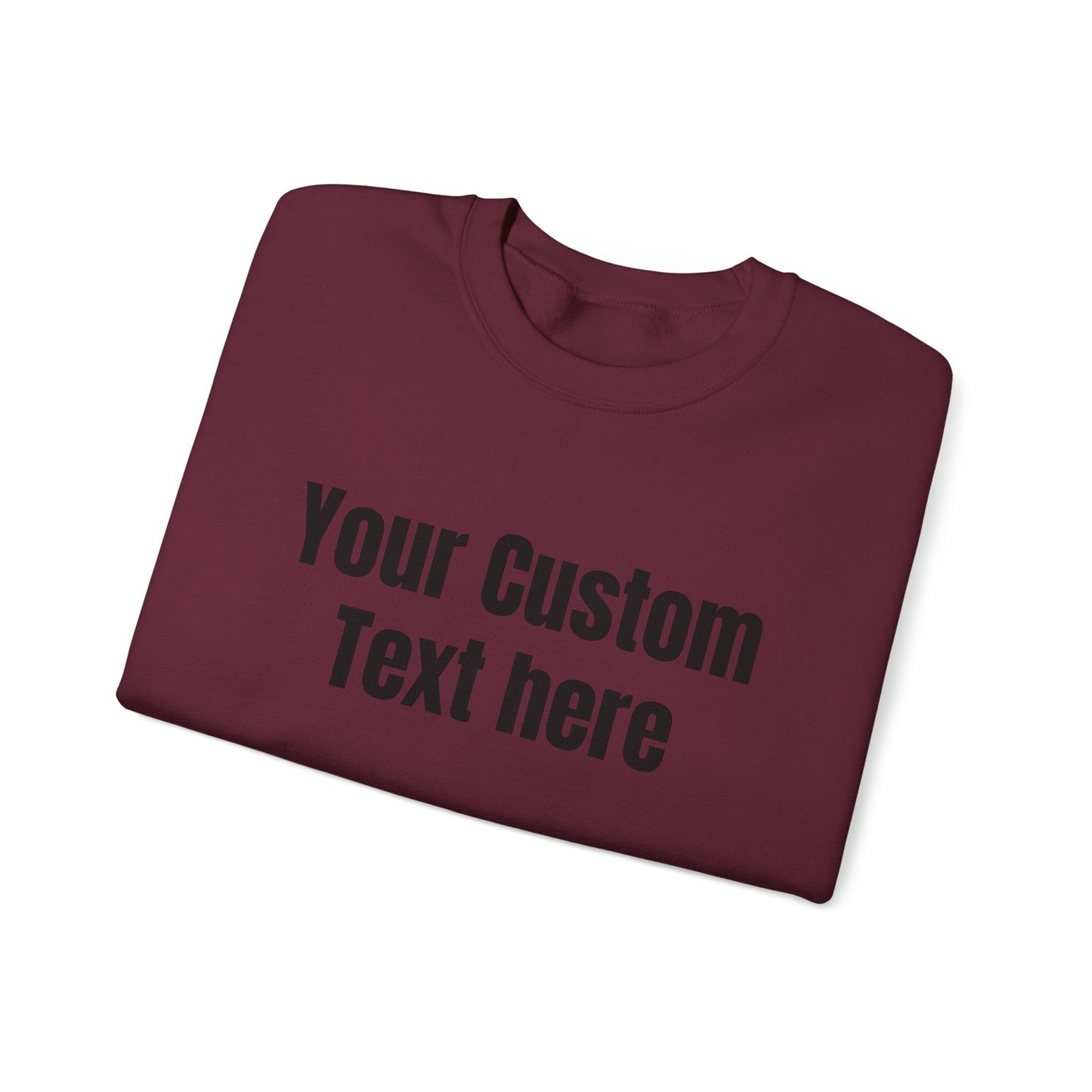Customizable Crewneck Sweatshirt, Personalized Gift, Holidays, Unique Design, Perfect Gift for Anniversaries, Weddings, and Special Occasion