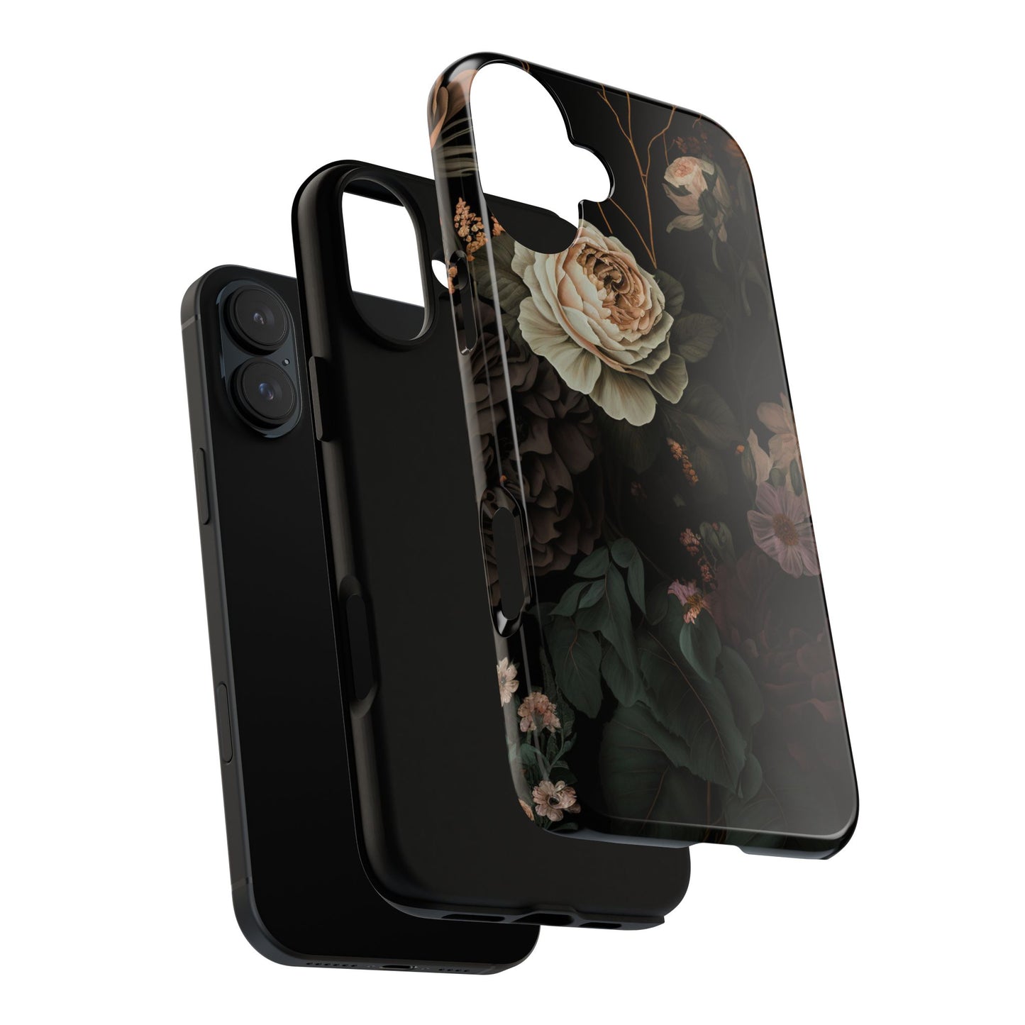 Floral Phone Case For iPhone And Samsung, Tough Cases, Flower Design, Stylish Protection, Gift for Her, Nature Lovers Accessory, Floral Gift