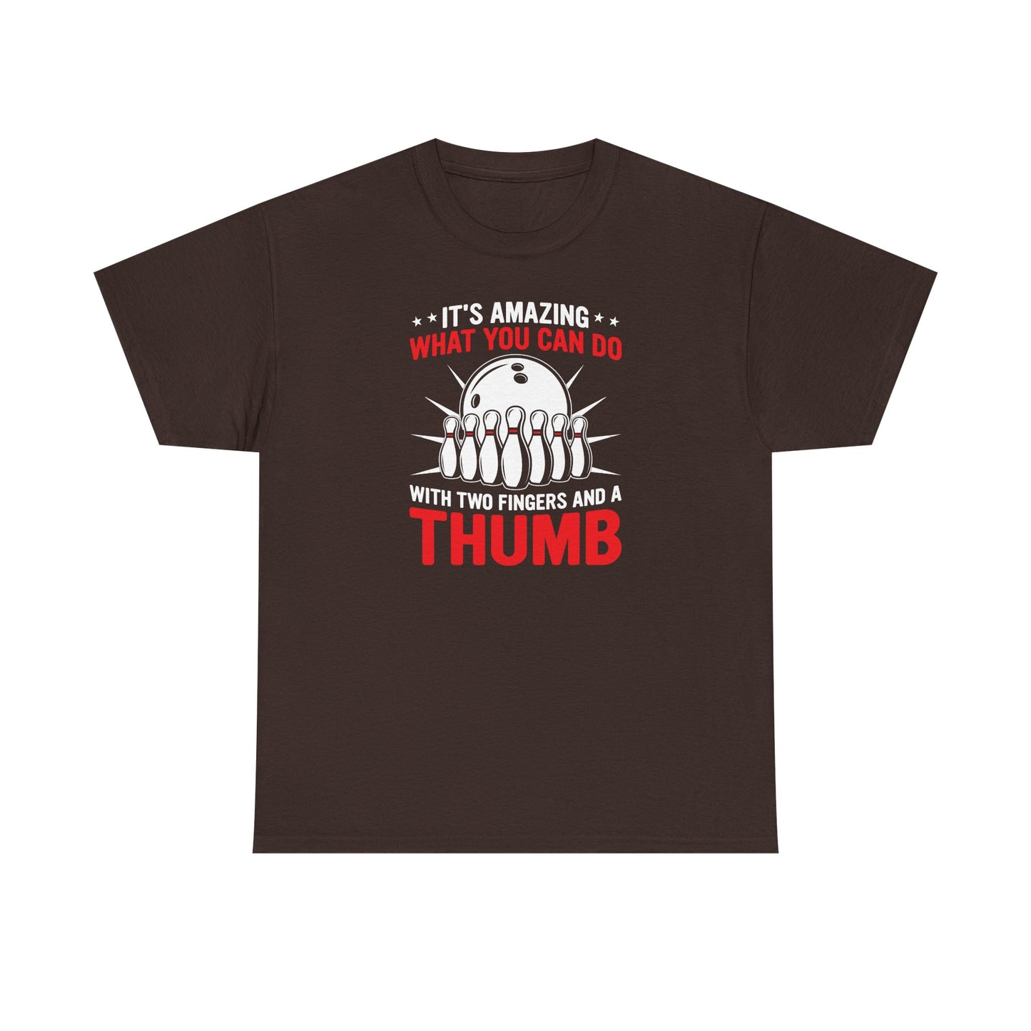Bowling Humor Tee - Funny Graphic Unisex Heavy Cotton Shirt for Bowlers, Gift for Bowling Enthusiasts, Bowling Birthday, Sport Tee