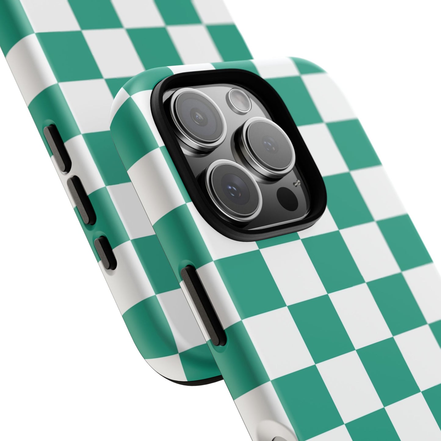 Checkered iPhone Case, Stylish Phone Cover,  Mobile Case For iPhone 17 Pro, 17, 16, 15, 14, 13, 12, 11, X, XR,XS MAX, Chic Gift for Her