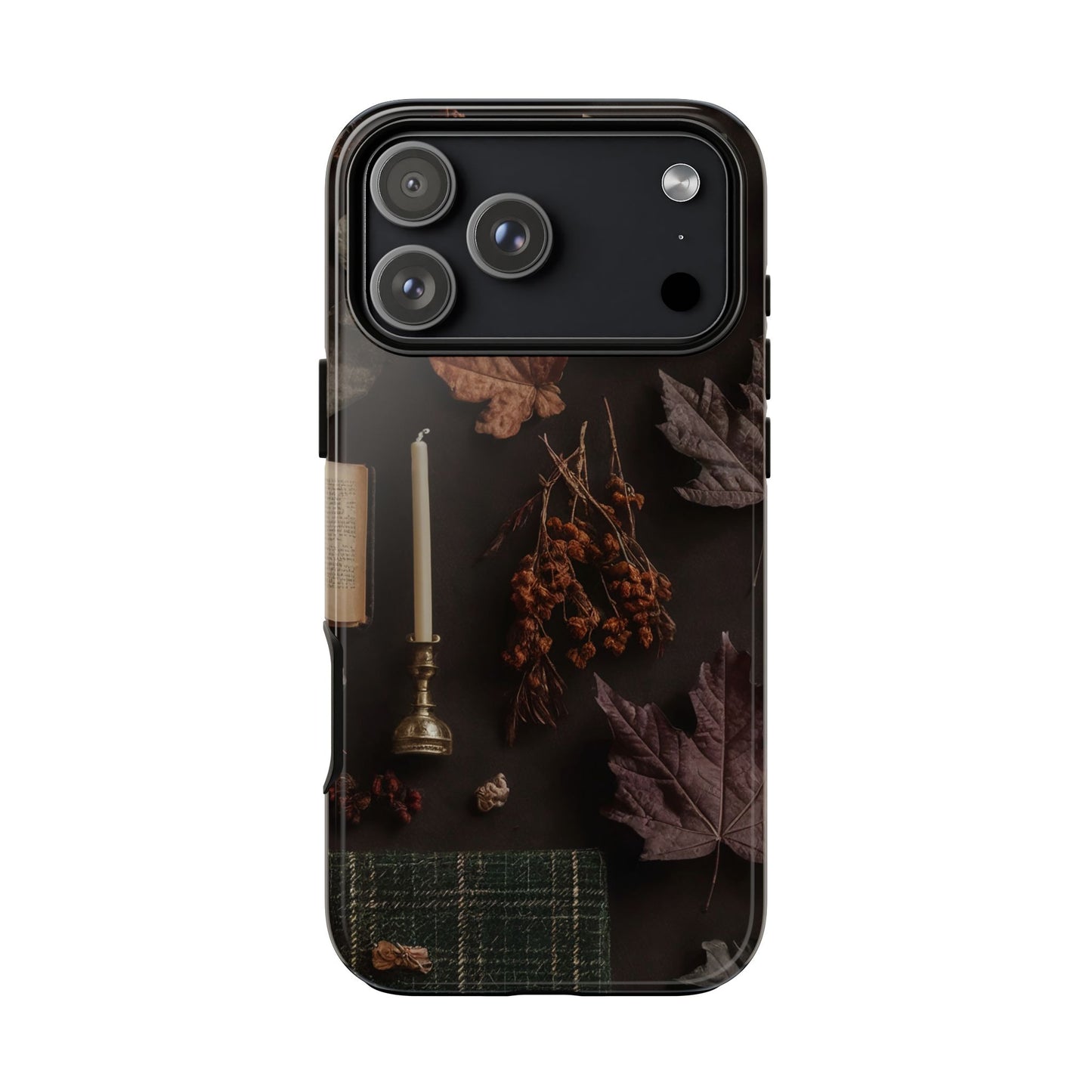Floral Nature Phone Case, Tough Phone Case for Fall Decor, Phone Case for iPhone and Samsung, Stylish Protective Cover for iPhone