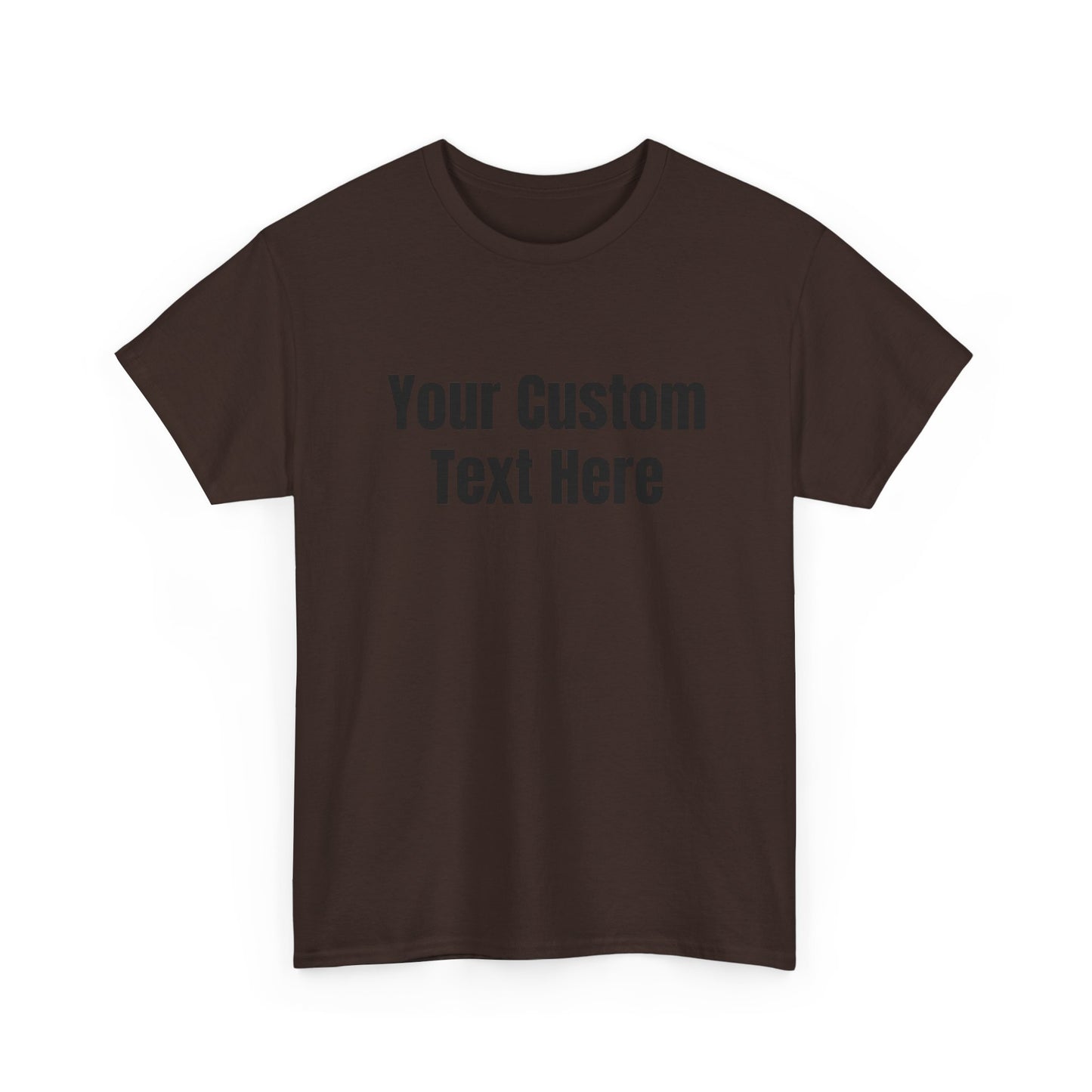Customizable Heavy Cotton Tee - Perfect for Gifts, Events, Casual Wear, Team Outfits, Celebrations, Perfect Gift for Birthdays