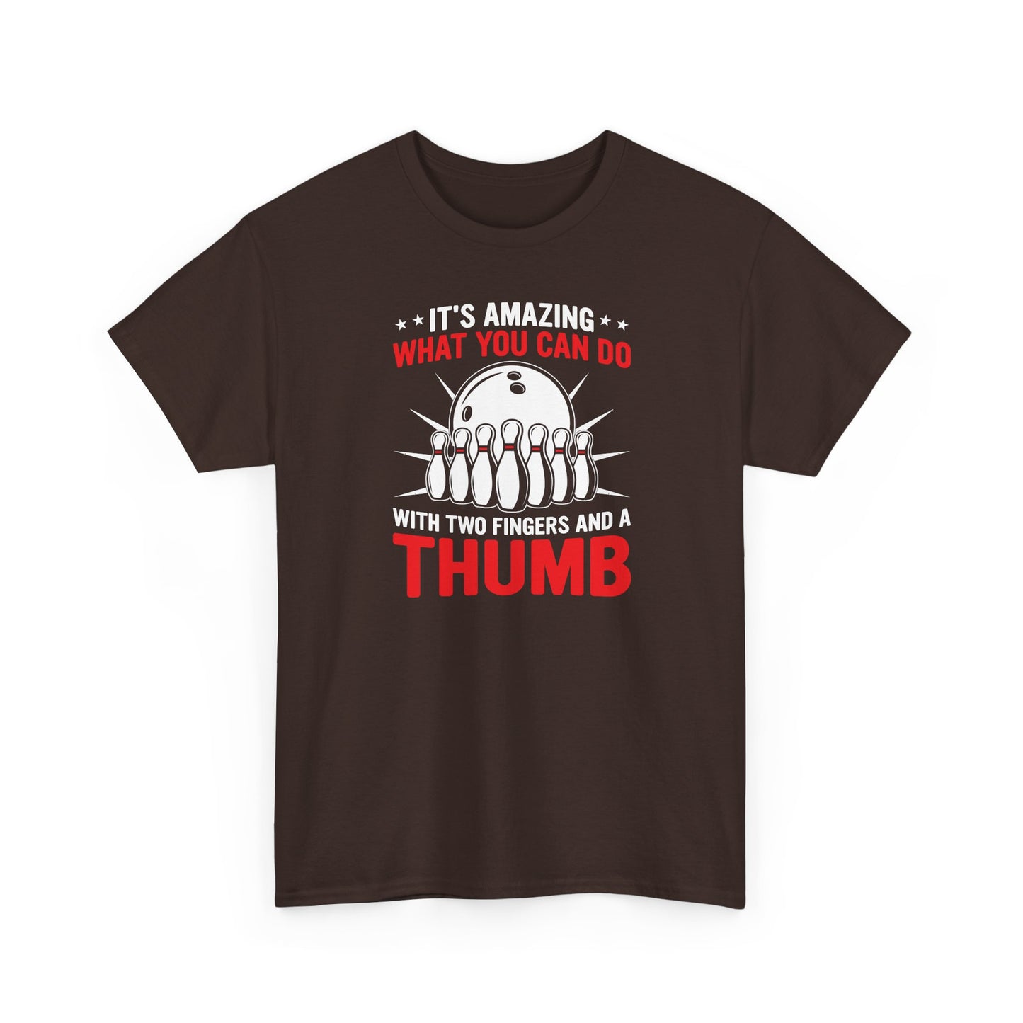 Bowling Humor Tee - Funny Graphic Unisex Heavy Cotton Shirt for Bowlers, Gift for Bowling Enthusiasts, Bowling Birthday, Sport Tee