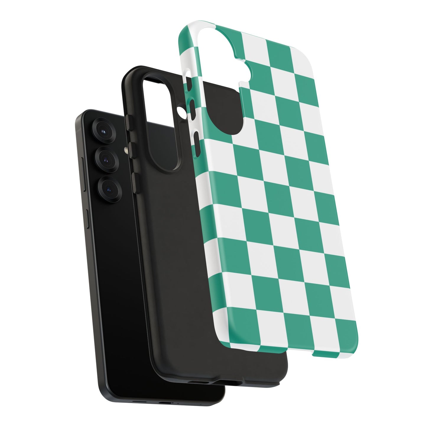 Checkerboard Phone Case | Samsung Galaxy S25, S25 Plus, S24, S24 Plus, S24 Ultra, S23 S22, S22 Plus S21 Ultra, S21 FE, S20+ Tough Cases