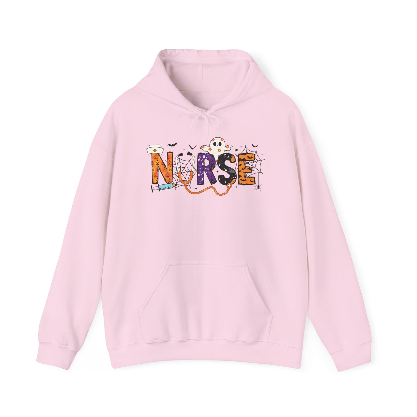 Nurse Themed Hooded Sweatshirt, Cozy Gift for Nurses, Healthcare Apparel, Medical Worker Hoodie, Holiday Gift for Nurses