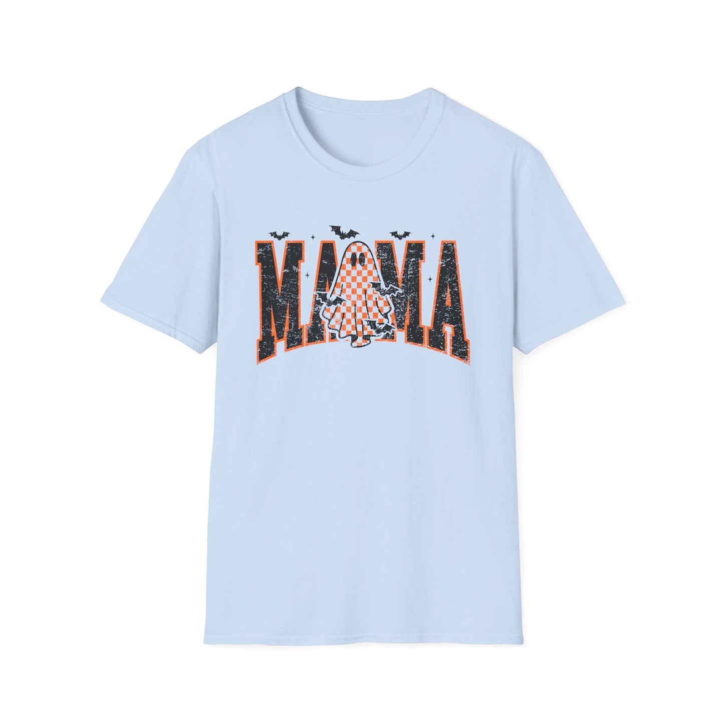 Mama Ghost Graphic T-Shirt, Halloween T-Shirt, Halloween Shirt, Casual Wear, Gift for Mom, Cute Tee for Fall