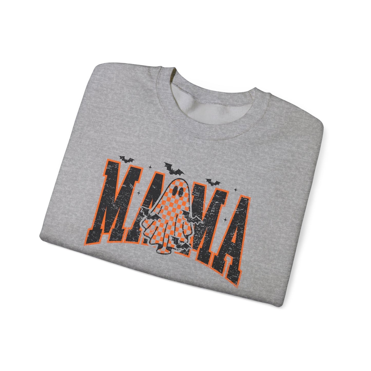 Spooky Ghost Sweatshirt, Gift For Mom, Halloween Crewneck, Cozy Fall Apparel, Perfect for Parties, Casual Gatherings, Everyday Wear