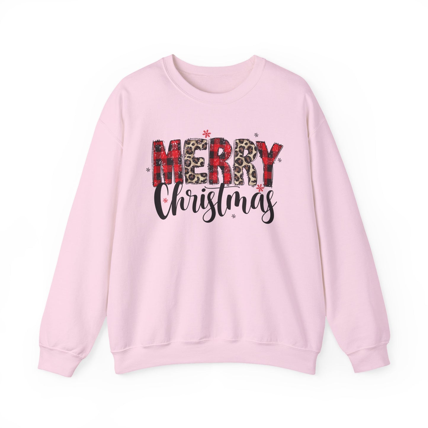 Merry Christmas Crewneck Sweatshirt - Cozy Holiday Apparel, Unisex Winter Wear, Perfect Gift for Christmas Celebrations, Festive Style