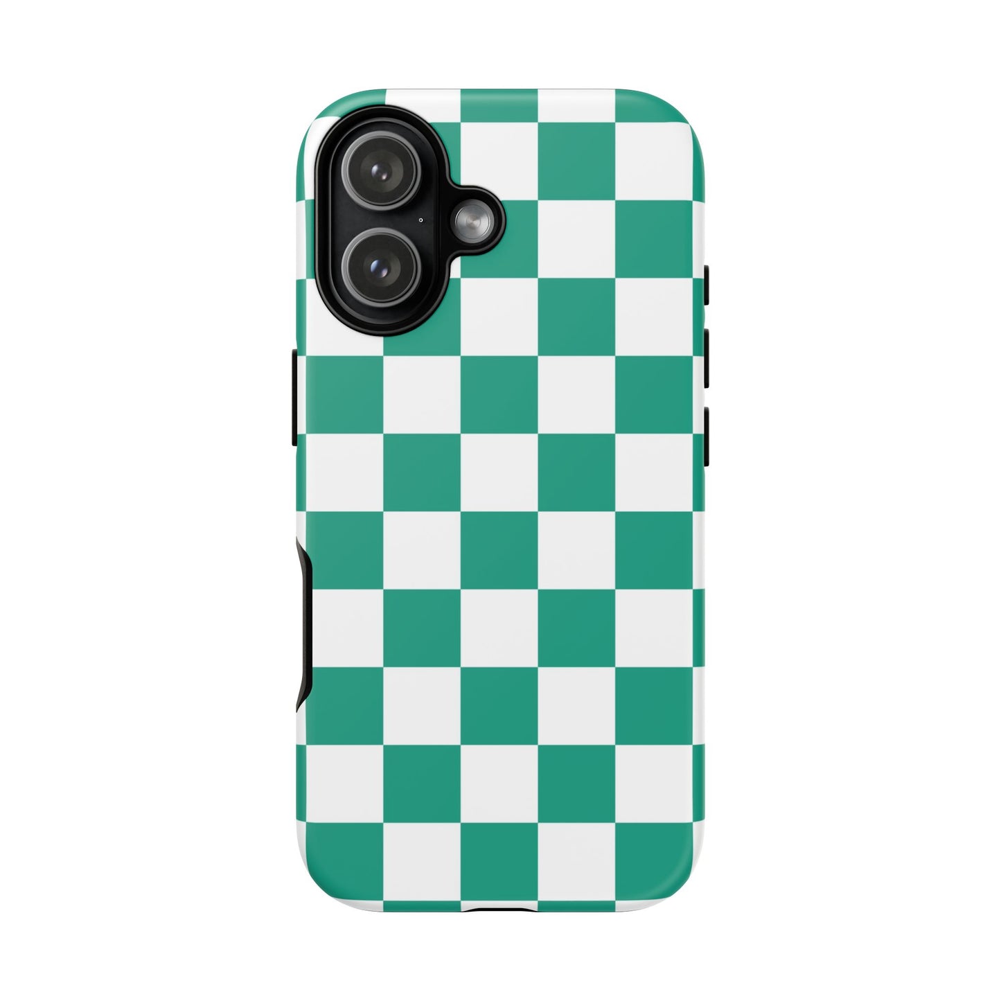 Checkered iPhone Case, Stylish Phone Cover,  Mobile Case For iPhone 17 Pro, 17, 16, 15, 14, 13, 12, 11, X, XR,XS MAX, Chic Gift for Her