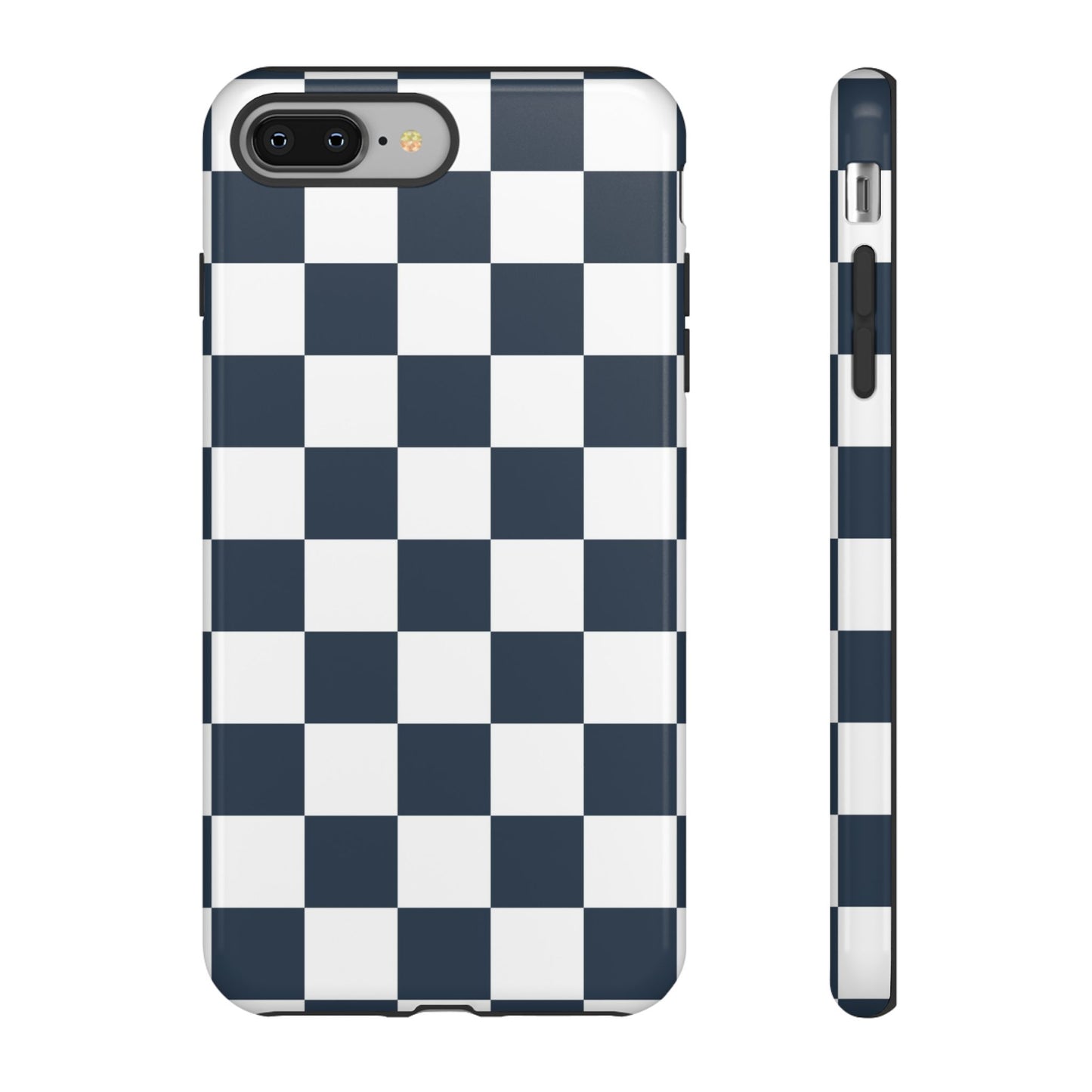 Checkered Pattern iPhone Case, iPhone Cover, Modern iPhone Accessory, Gift for Him, Trendy Mobile Protection