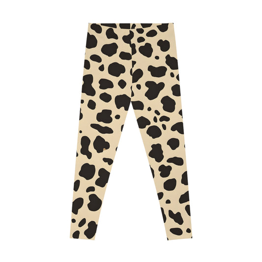 Trendy Animal Print Leggings, Tiger & Leopard look LEGGINGS - Acrobatics, Yoga, Acroyoga - Batik, Tie-Dye - unisex -turquoise