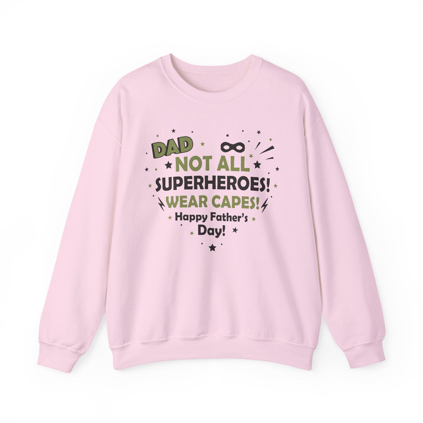 Dad Superhero Sweatshirt, Heavy Blend Crewneck, Perfect Father's Day Gift, Casual Lounge Wear, Cozy Birthday Present