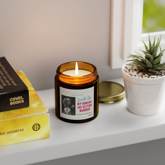 Wedding Scented Candle, Perfect for Engagements, Bridal Showers, Home Decor, Pet Lovers, Unique Gift Idea
