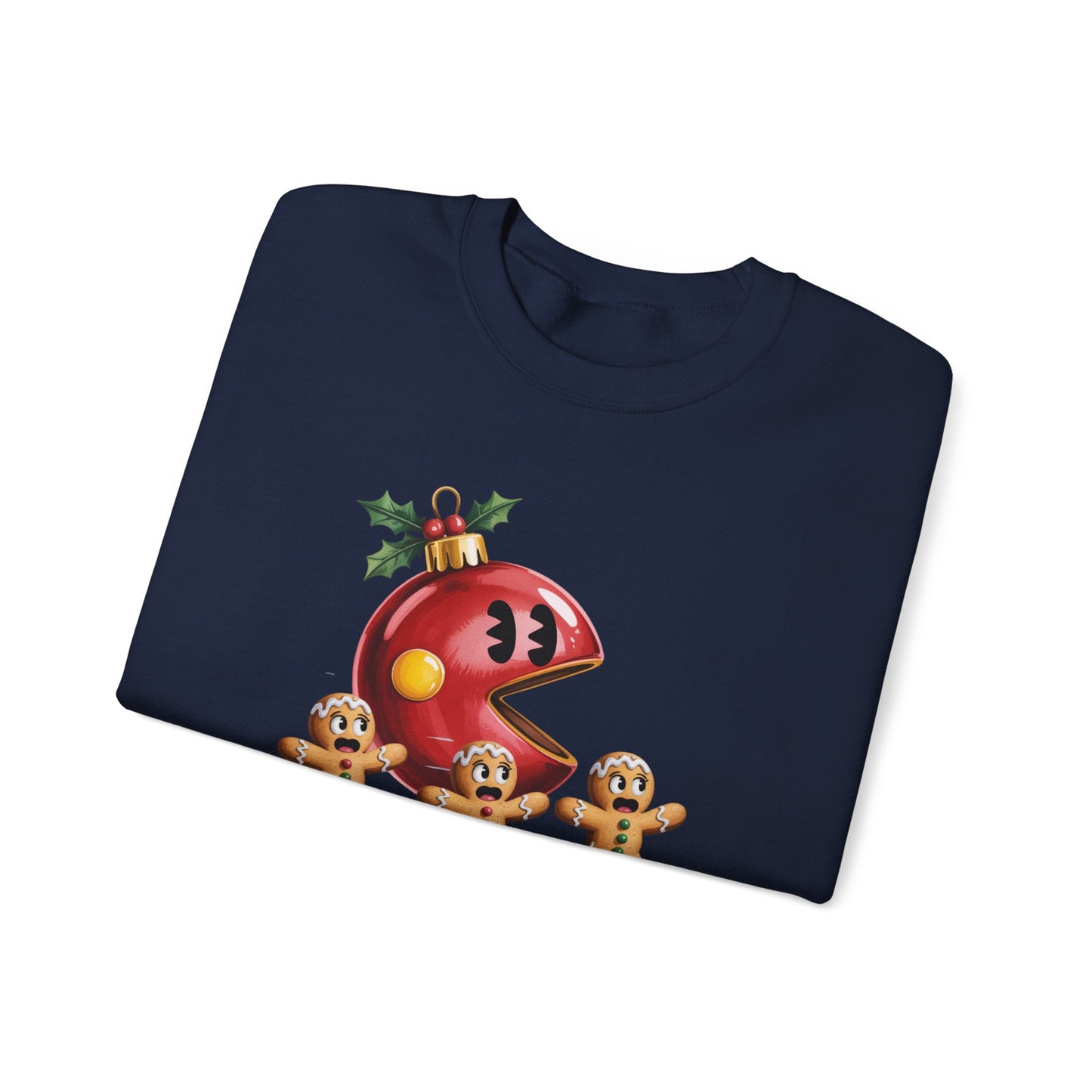 Festive Crewneck Sweatshirt, Christmas Gift, Holiday Apparel, Cozy Winter Wear, Casual Sweater, Fun Graphic Sweatshirt