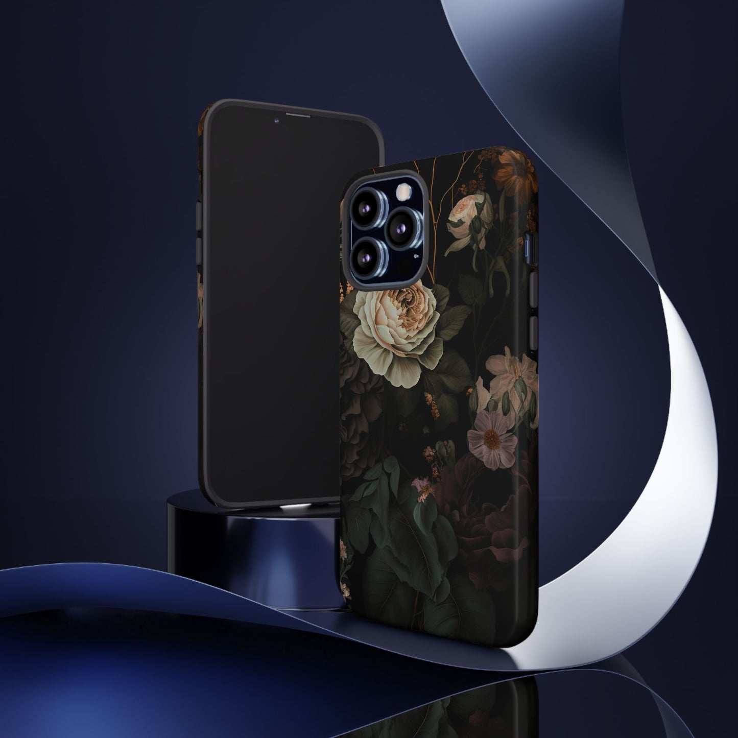 Floral Phone Case For iPhone And Samsung, Tough Cases, Flower Design, Stylish Protection, Gift for Her, Nature Lovers Accessory, Floral Gift