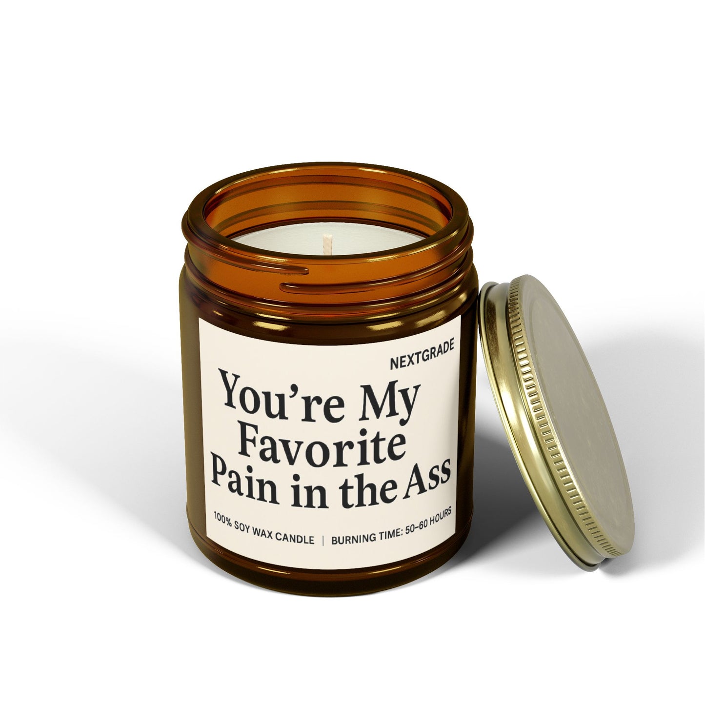 You're My Favorite Pain in the A** Scented Candle, Funny Gift Candle, Home Decor, Relaxation Candle, Unique Gift for Friends, Birthday Gift
