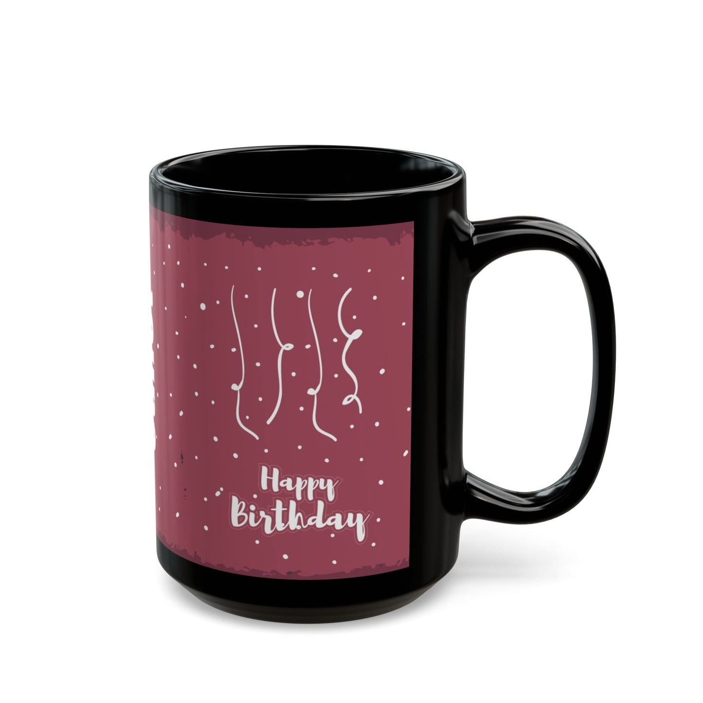 Personalized Birthday Mug, Custom Name Coffee Cup, Unique Gift for Him or Her, Holiday Cheer, Celebrate in Style, Birthday present