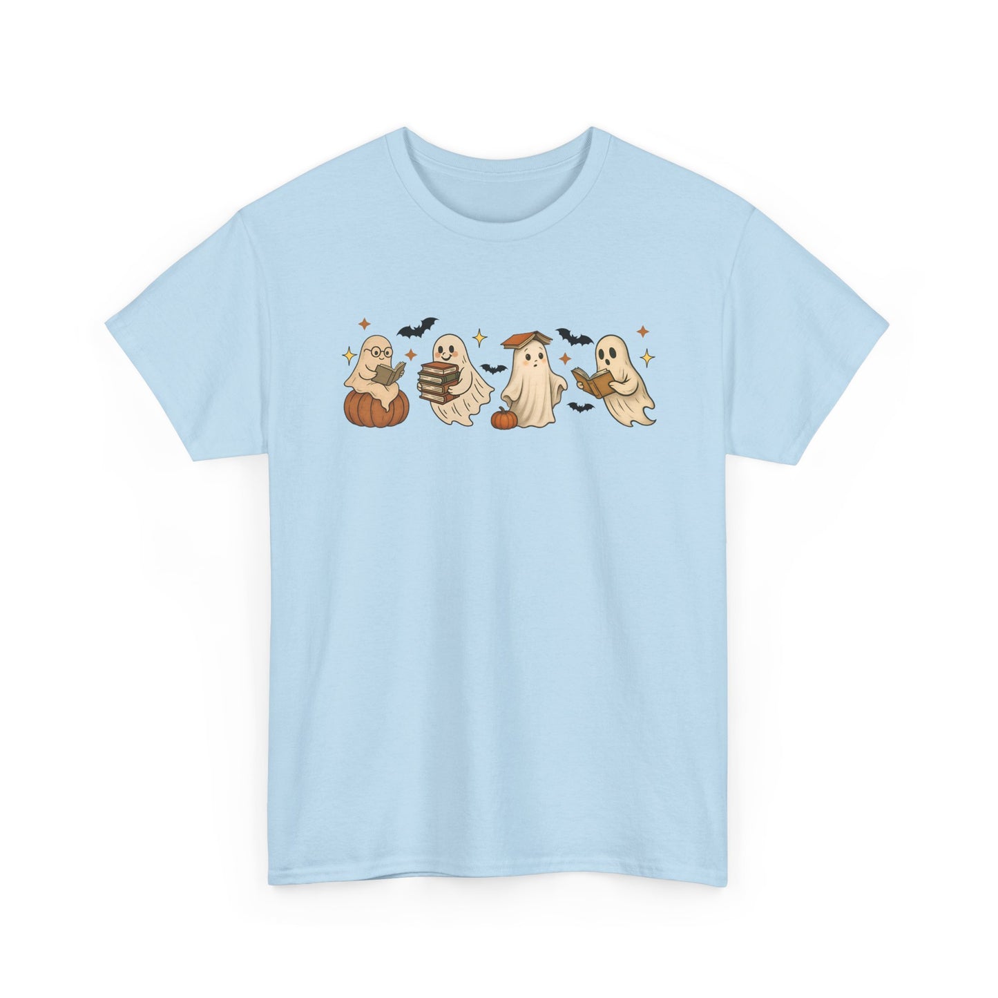 Halloween Ghost Unisex Tee, Halloween Tshirt, Fall T-Shirt, Spooky Shirt, Halloween Costume, Casual Wear