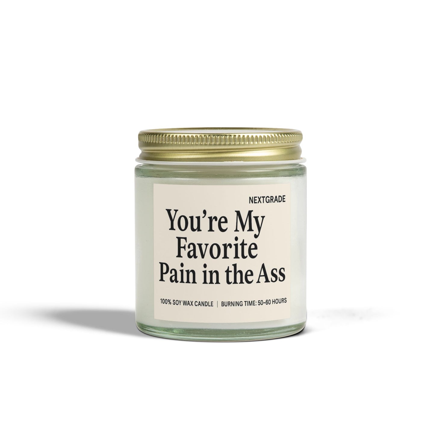You're My Favorite Pain in the A** Scented Candle, Funny Gift Candle, Home Decor, Relaxation Candle, Unique Gift for Friends, Birthday Gift