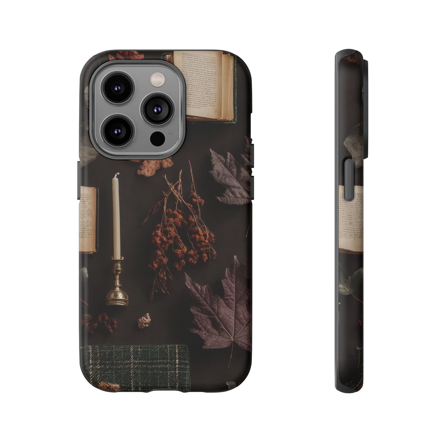 Floral Nature Phone Case, Tough Phone Case for Fall Decor, Phone Case for iPhone and Samsung, Stylish Protective Cover for iPhone