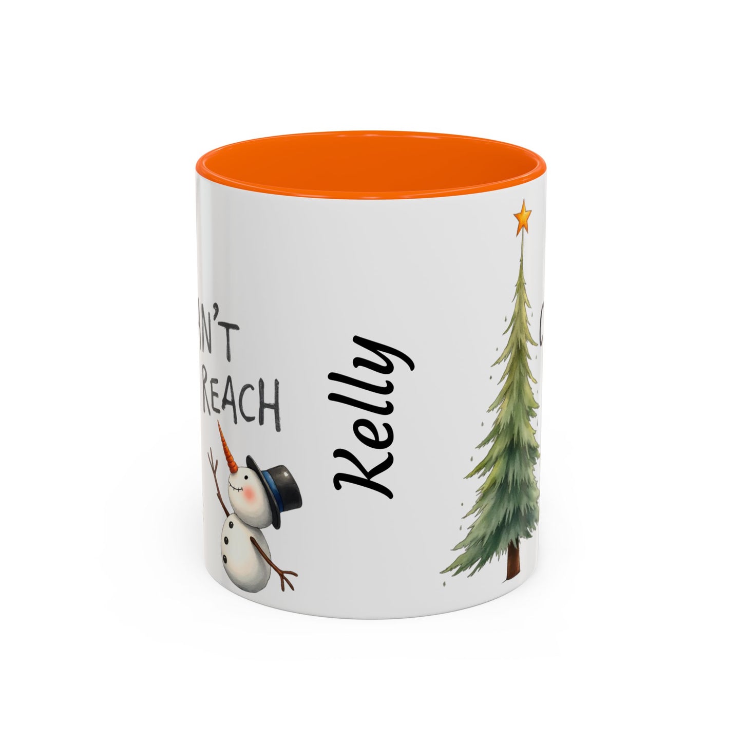 Personalized Holiday Coffee Mug, Cute Snowman Design, Winter Drinkware, Festive Gift, Custom Name Mug, Christmas Day Gift
