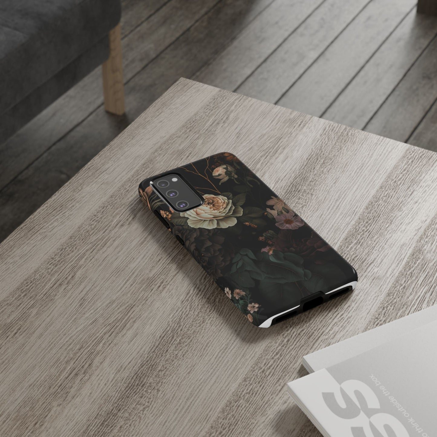 Floral Phone Case For iPhone And Samsung, Tough Cases, Flower Design, Stylish Protection, Gift for Her, Nature Lovers Accessory, Floral Gift
