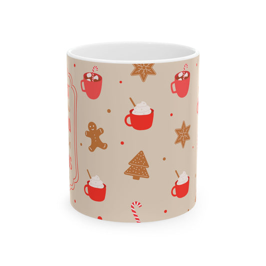 Cozy Hot Cocoa Mug, Perfect for Winter Warmth, Holiday Gifts, Coffee Lovers, Christmas Decor, and Seasonal Sips, Christmas Day Gift