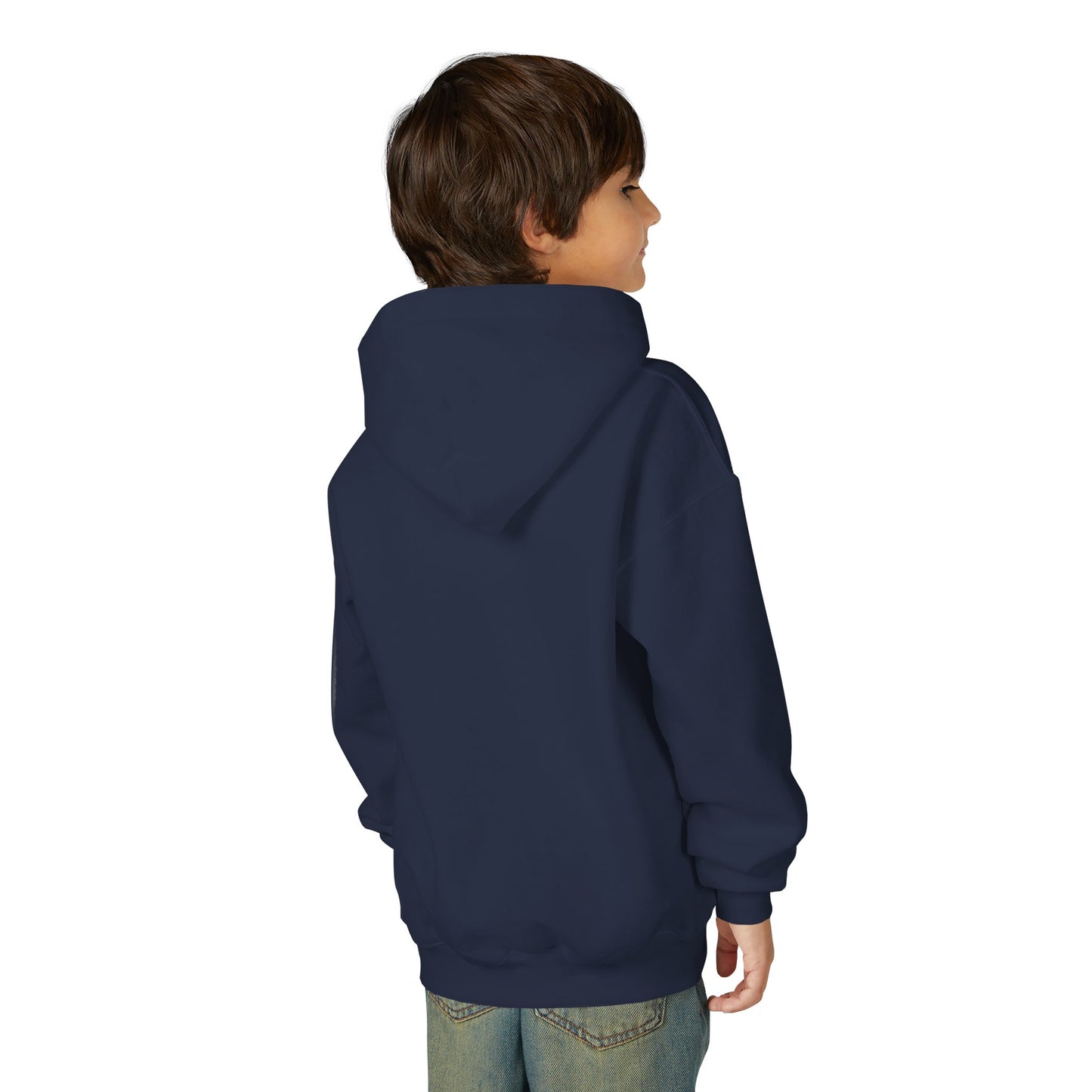 Personalized Festive Reindeer Hoodie for Kids, Christmas Sweatshirt hoodie, Holiday Gift, Cozy Winter Attire, Personalized Youth Hoody