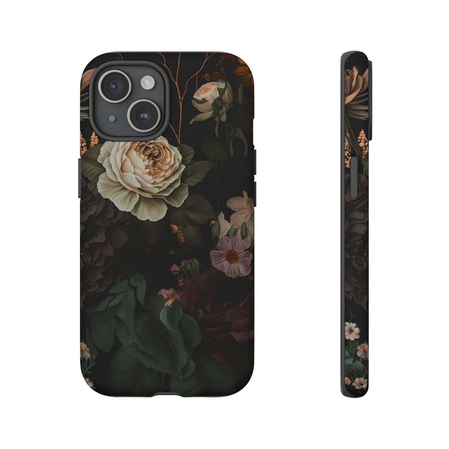 Floral Phone Case For iPhone And Samsung, Tough Cases, Flower Design, Stylish Protection, Gift for Her, Nature Lovers Accessory, Floral Gift