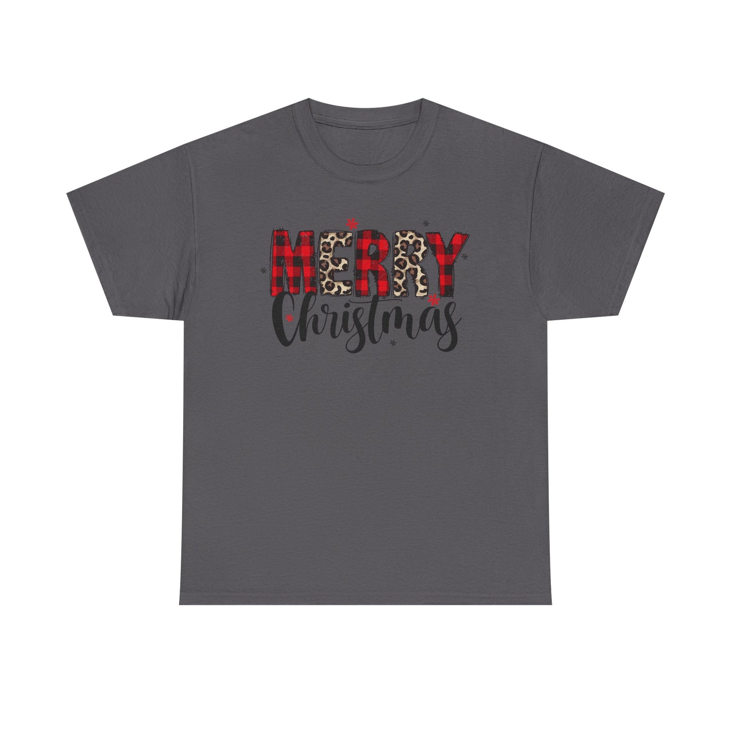 Festive Merry Christmas T-Shirt, Holiday Gift, Unisex Cotton Tee, Xmas Apparel, Winter Celebration Shirt, Casual Christmas Wear