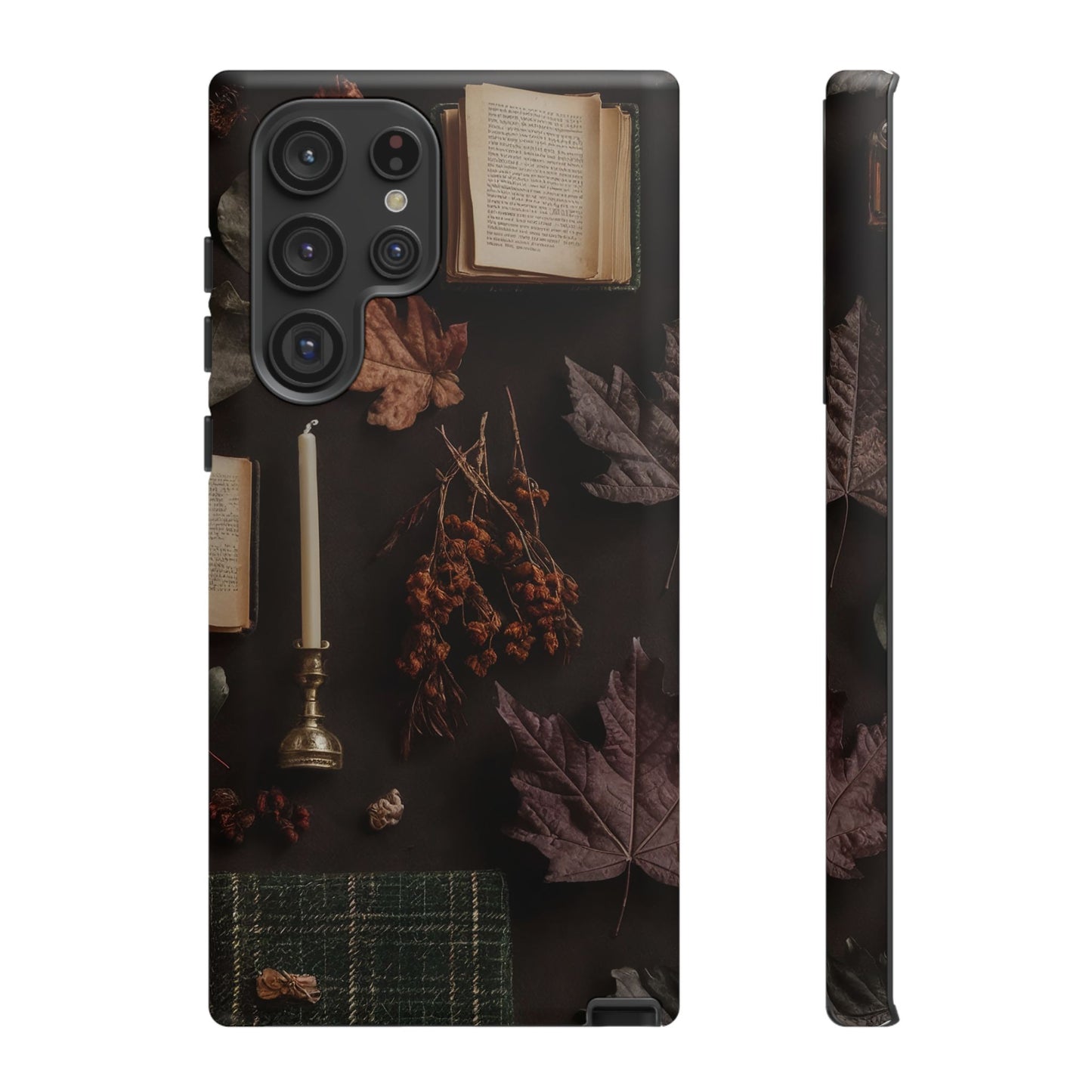 Floral Nature Phone Case, Tough Phone Case for Fall Decor, Phone Case for iPhone and Samsung, Stylish Protective Cover for iPhone