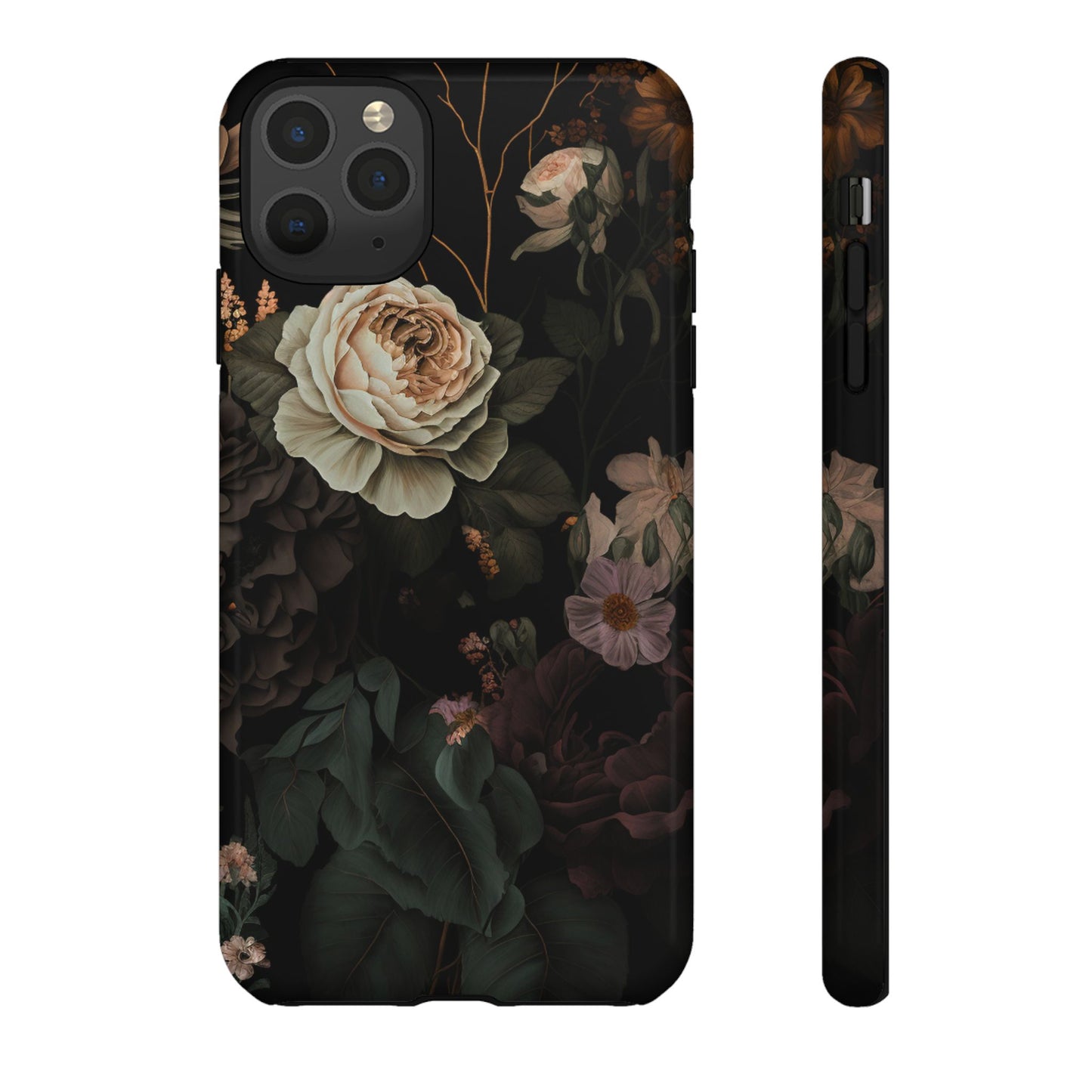 Floral Phone Case For iPhone And Samsung, Tough Cases, Flower Design, Stylish Protection, Gift for Her, Nature Lovers Accessory, Floral Gift