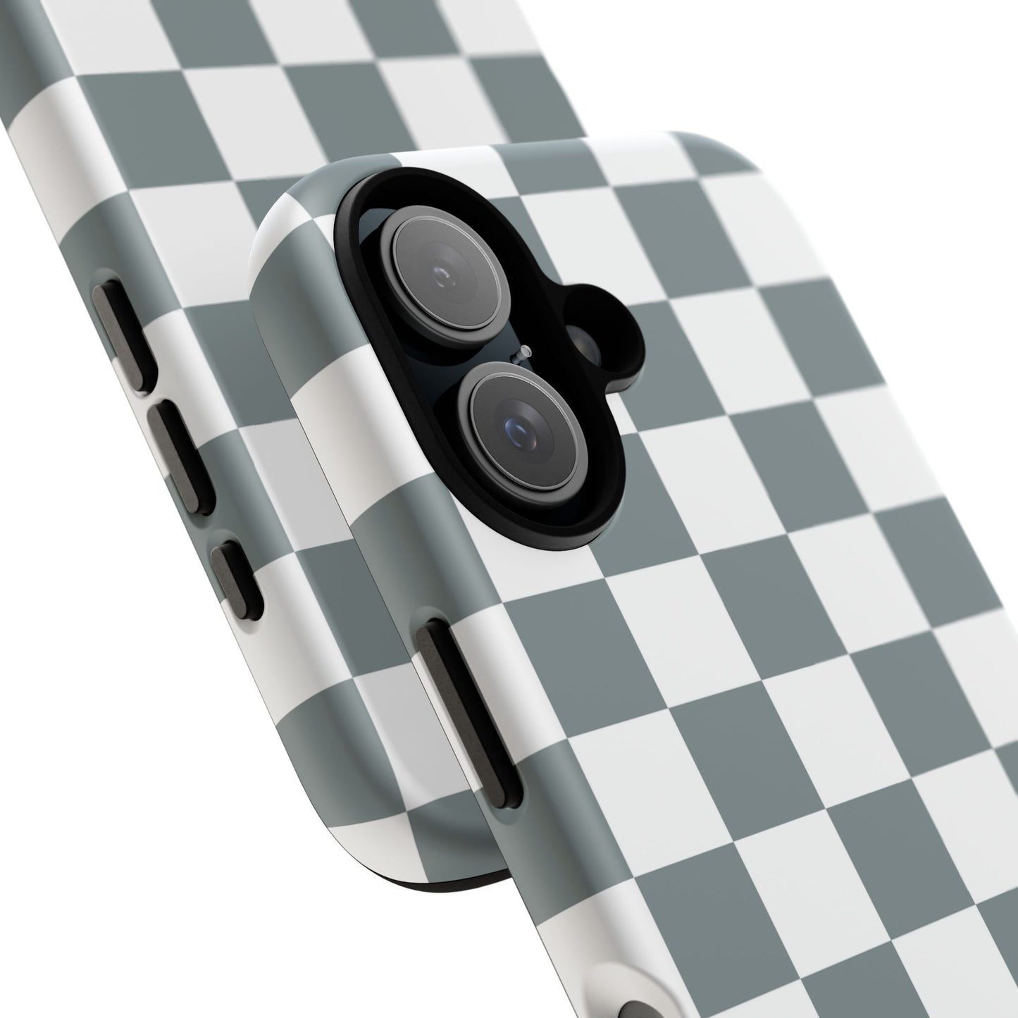 Stylish Checkerboard Phone Case, Durable Phone Cover, Unique Gift, iPhone 17 Pro, 17, 17 Air, 16, 15, 14, 13, 12, 11, X, XR, XS MAX