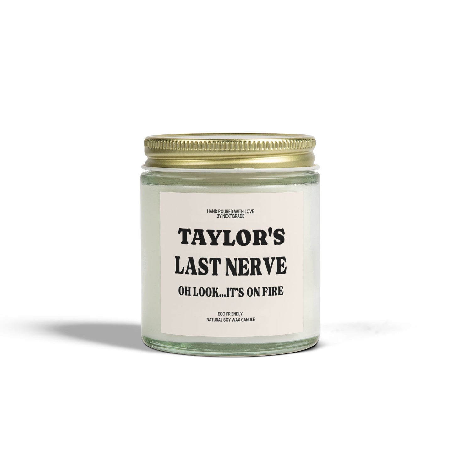 Personalized Scented Candles, Custom Last Nerve Candle, Custom Name Candle, Funny Gift, Personalized Candle Gift, Funny Candle, Birthday