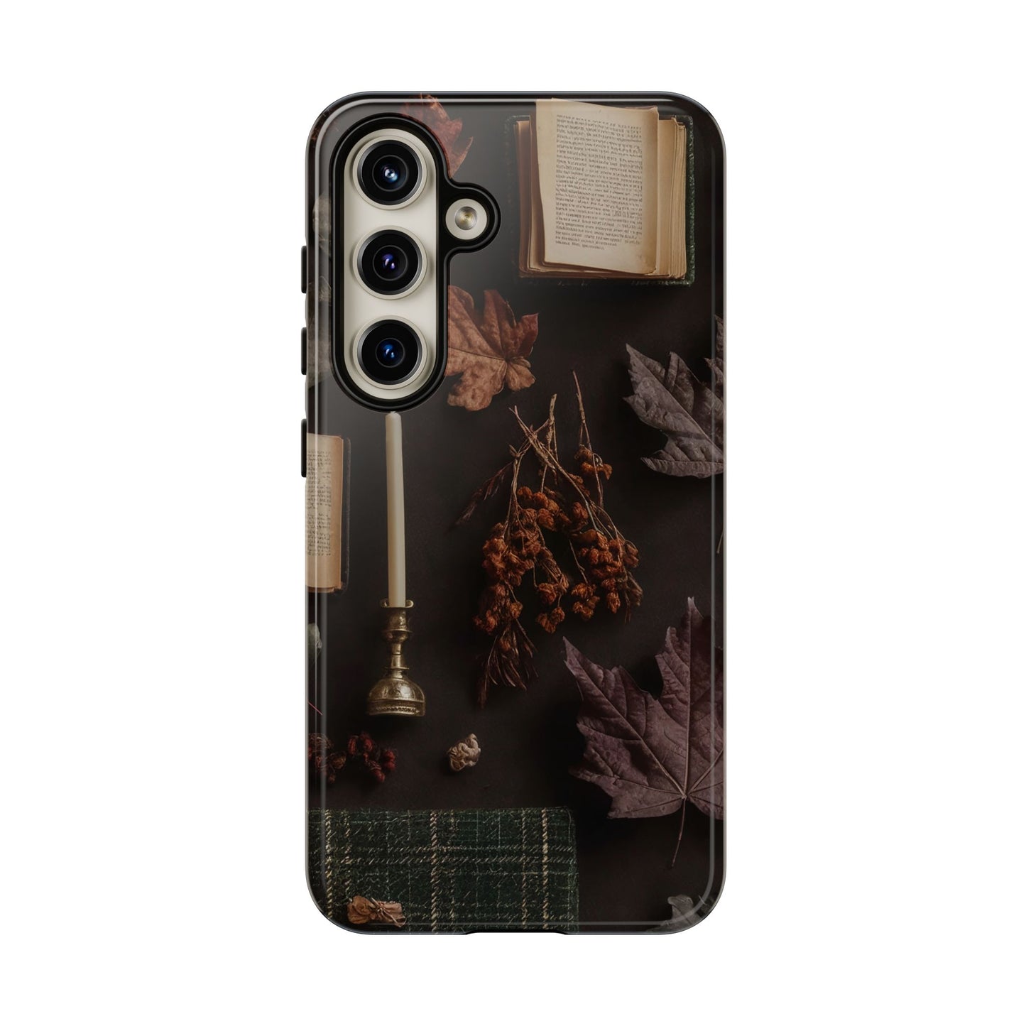 Floral Nature Phone Case, Tough Phone Case for Fall Decor, Phone Case for iPhone and Samsung, Stylish Protective Cover for iPhone