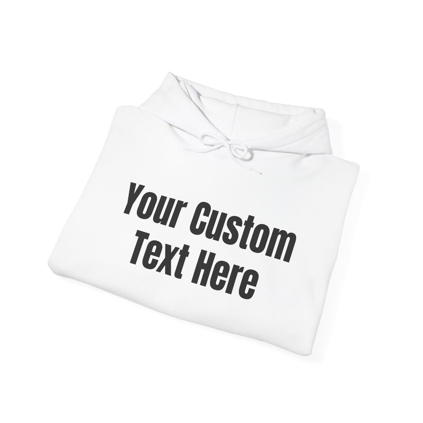 Customizable Hooded Sweatshirt, Personalized Gift, Cozy Hoodie, Custom Text Apparel, Fall Fashion Essential, Perfect for Birthdays
