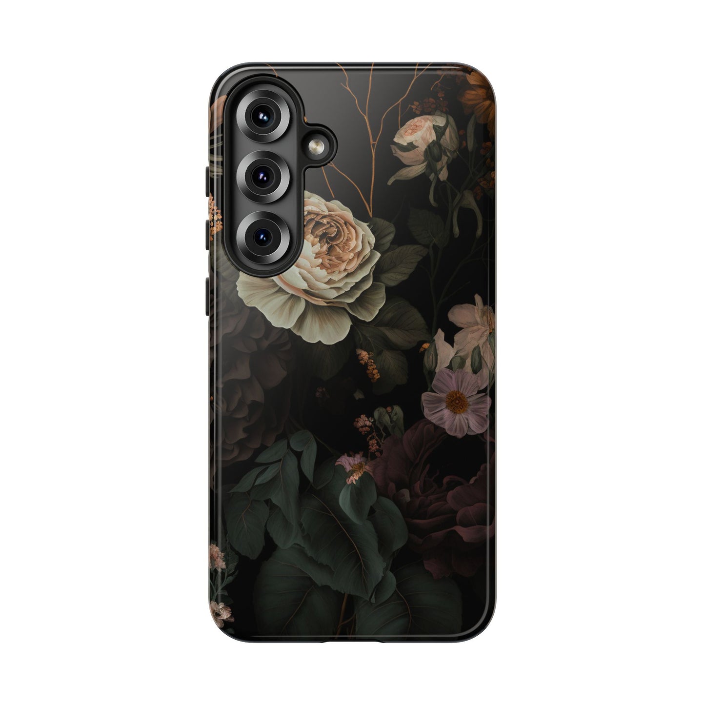 Floral Phone Case For iPhone And Samsung, Tough Cases, Flower Design, Stylish Protection, Gift for Her, Nature Lovers Accessory, Floral Gift