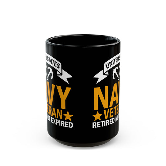 Navy Veteran Coffee Mug, Perfect for Gifts and Celebrations, Ideal for Proud Veterans, Military Appreciation, Retirement Parties