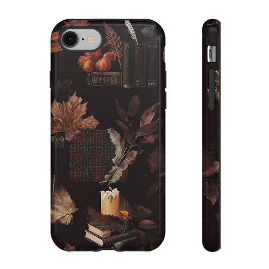 Vintage Floral Phone Case, Tough Phone Cover for Nature Lovers, Phone Cover For iPhone And  Samsung, Unique Gift for Friends, Fall Decor