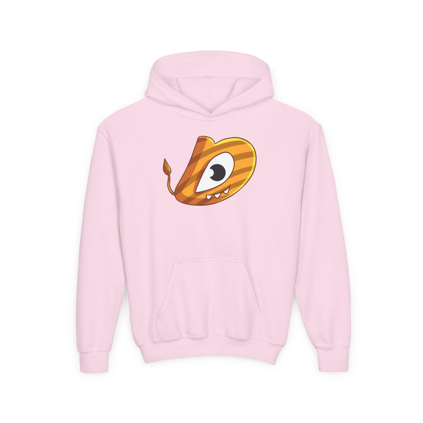 Whimsical Youth Hoodie with Playful Design, Cute Sweatshirt for Kids, Fun Gift for Birthdays, Cozy Winter Wear, Cartoon Style