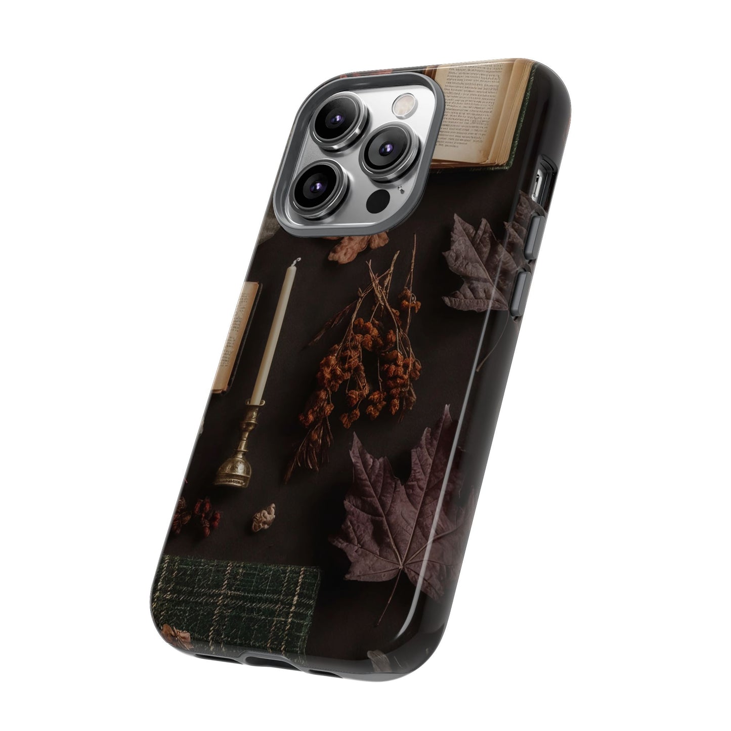 Floral Nature Phone Case, Tough Phone Case for Fall Decor, Phone Case for iPhone and Samsung, Stylish Protective Cover for iPhone