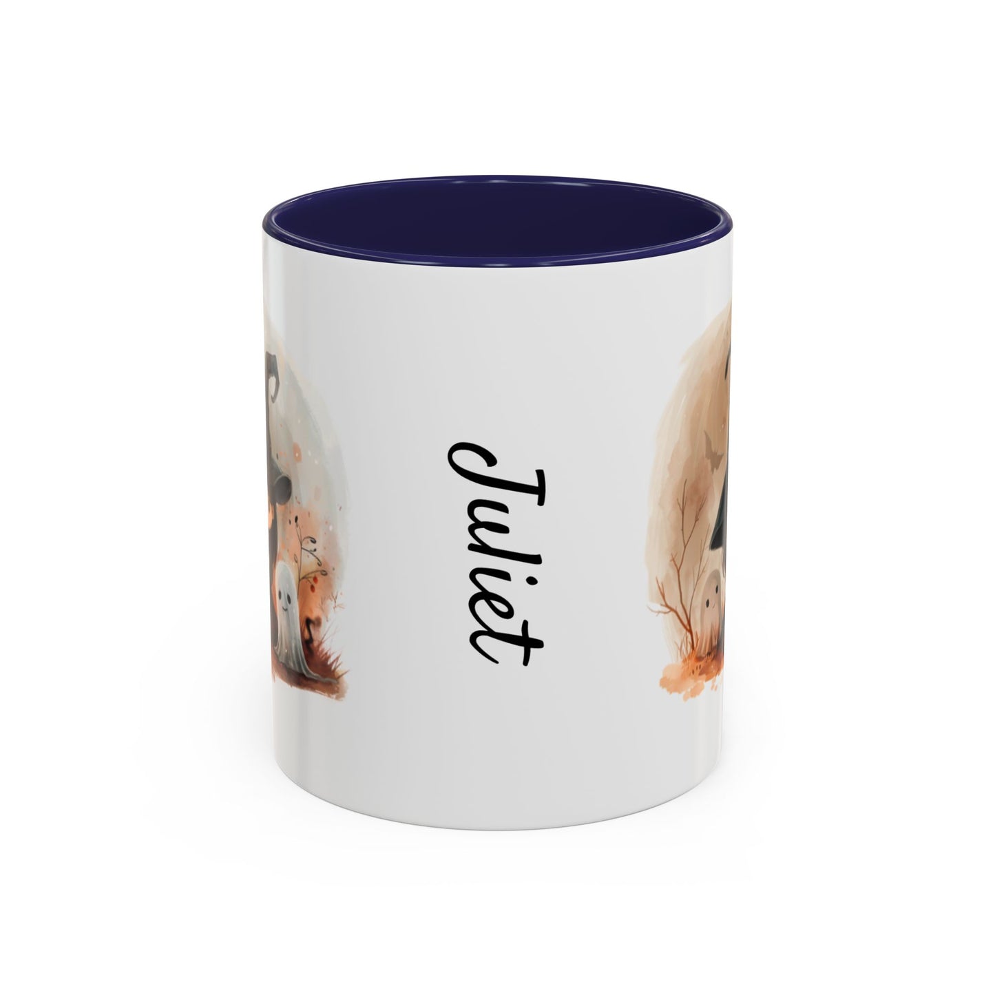 Personalized Witch Coffee Mug, Personalized Halloween Mug, Cute Witch Gift, Fall Decor, Coffee Cup for Kids
