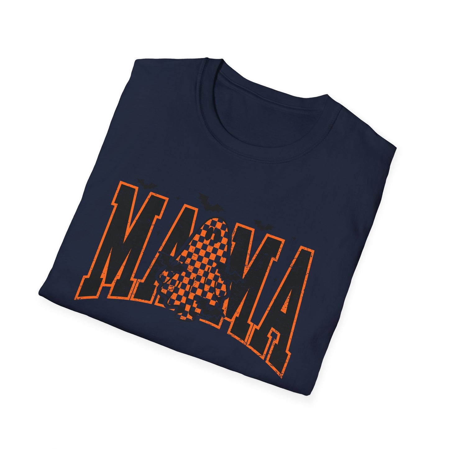 Mama Ghost Graphic T-Shirt, Halloween T-Shirt, Halloween Shirt, Casual Wear, Gift for Mom, Cute Tee for Fall