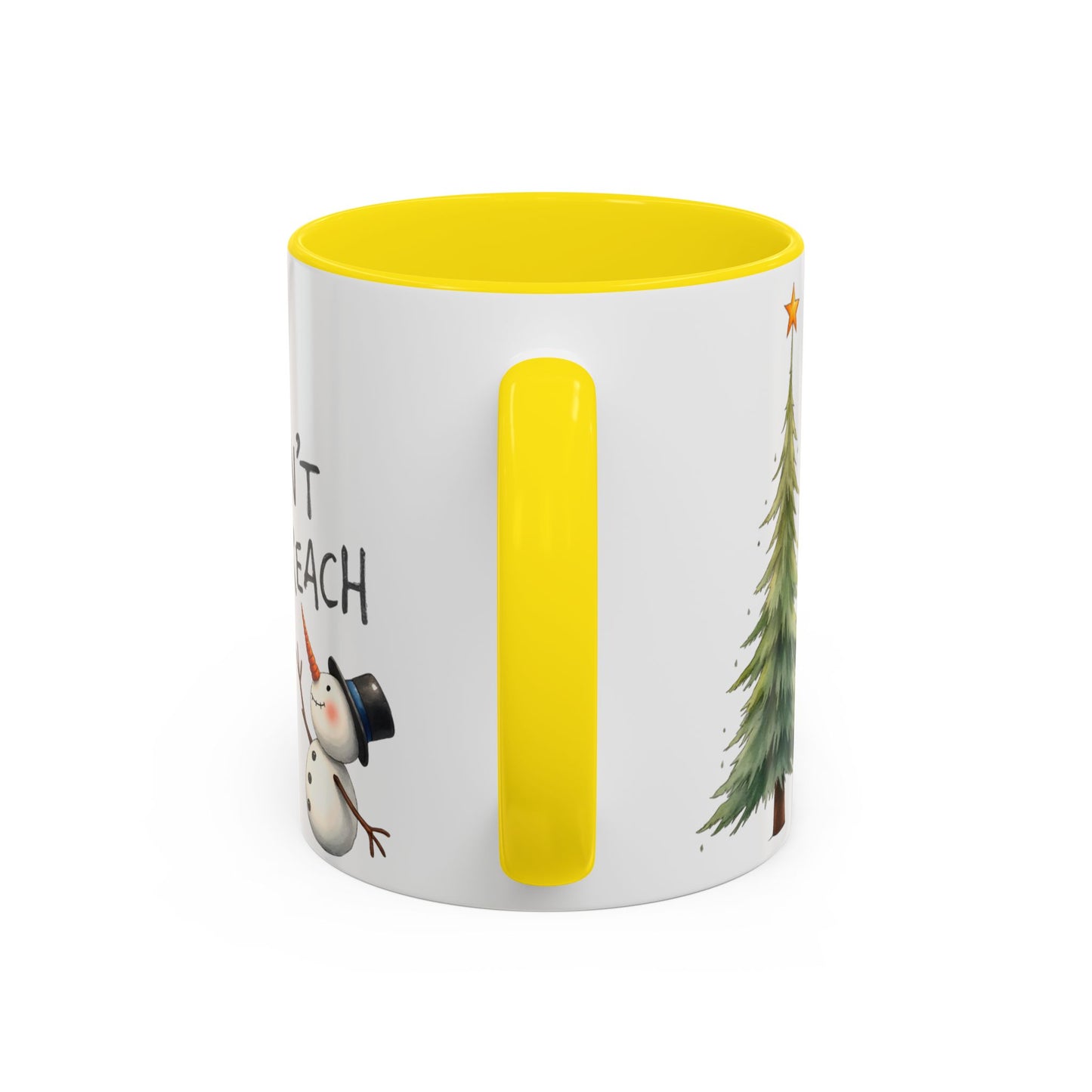 Personalized Holiday Coffee Mug, Cute Snowman Design, Winter Drinkware, Festive Gift, Custom Name Mug, Christmas Day Gift