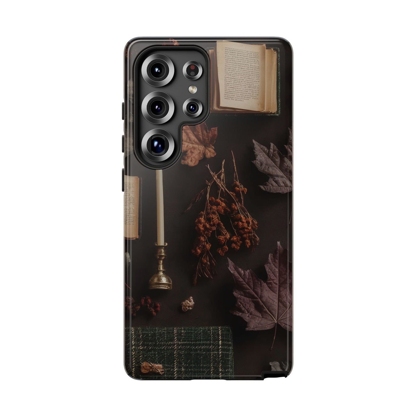 Floral Nature Phone Case, Tough Phone Case for Fall Decor, Phone Case for iPhone and Samsung, Stylish Protective Cover for iPhone