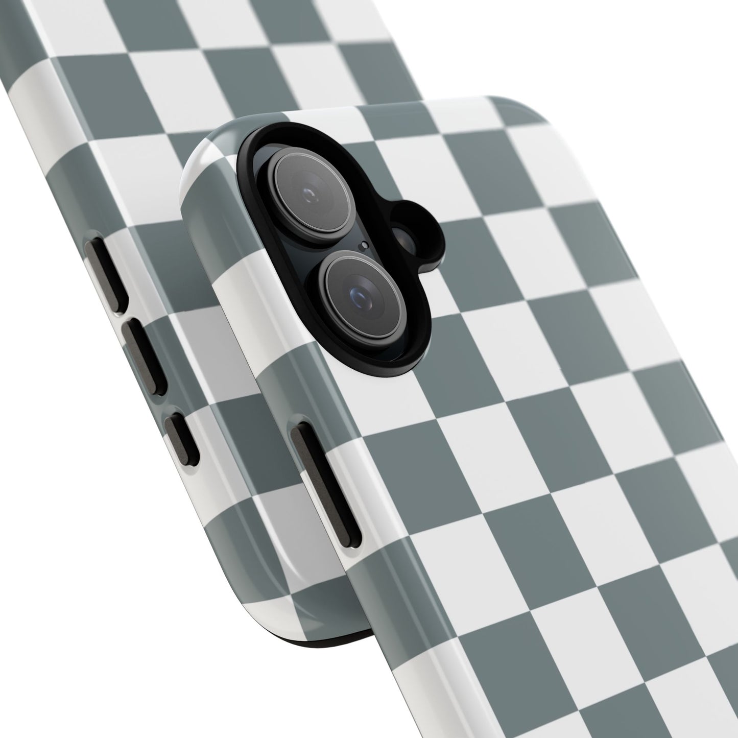 Stylish Checkerboard Phone Case, Durable Phone Cover, Unique Gift, iPhone 17 Pro, 17, 17 Air, 16, 15, 14, 13, 12, 11, X, XR, XS MAX